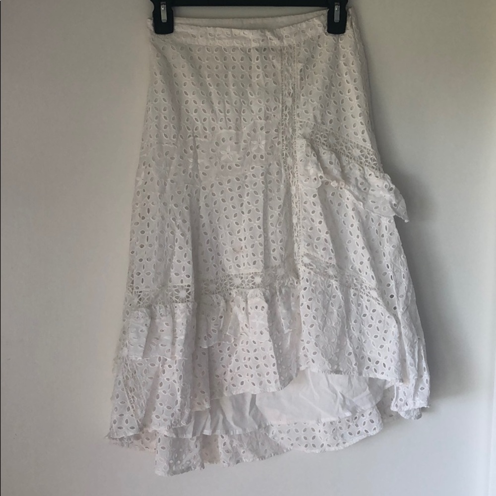 High Waisted Ruffle Skirt - Picture 2 of 2